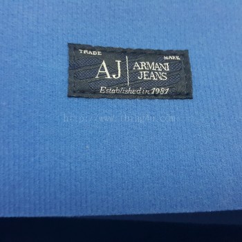 กระเป๋าถือ Armani jeans Bugatti saffiano black ของแท้