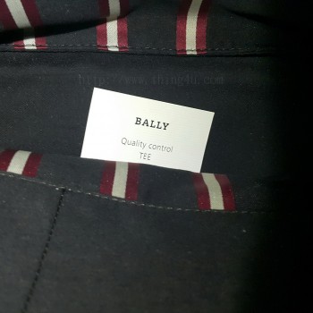 กระเป๋าสะพาย Bally รุ่น Nylon fabric black ของแท้
