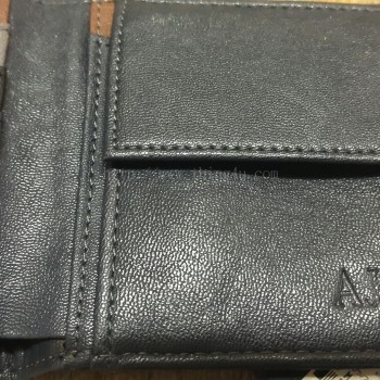กระเป๋าสตางค์ Armani jeans รุ่น Carry wallet ของแท้