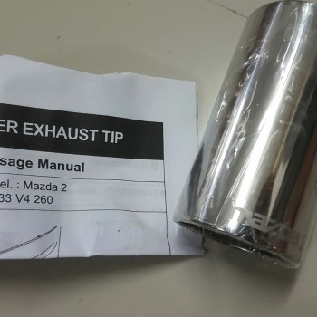 ปลายท่อไอเสีย mazda2 ของแท้