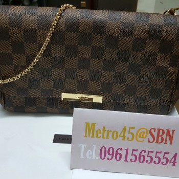 กระเป๋าสะพาย Louis Vuitton Favorite MM Damier ของแท้