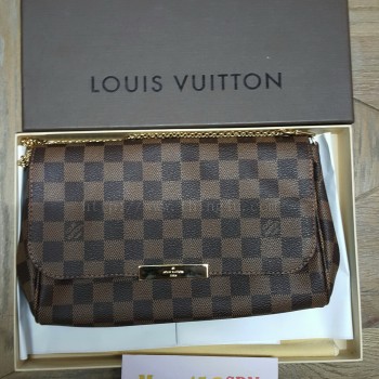 กระเป๋าสะพาย Louis Vuitton Favorite MM Damier ของแท้