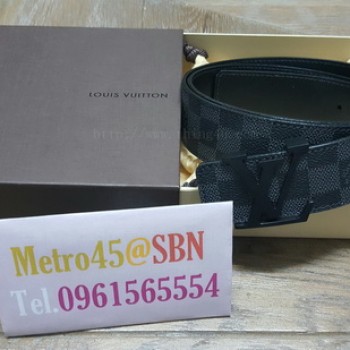 เข็มขัด Louis Vuitton Damier Graphite ของแท้
