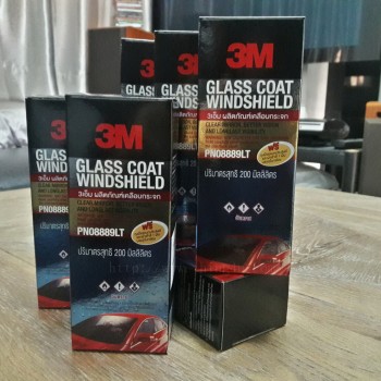 น้ำยาเคลือบกระจก 3M Glass coat windshield 