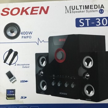 ชุดเครื่องเสียงคาราโอเกะ ยี่ห้อ Soken รุ่น ST-30
