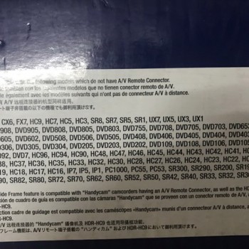 ขาตั้งกล้อง SONY VCT-60AV 