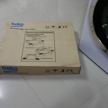 เครื่องซักผ้า-อบแห้ง ยี่ห้อ BEKO รุ่น WDW85143 พร้อมขาตั้ง