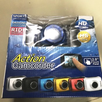 กล้อง Action Camcorder HD 720P 