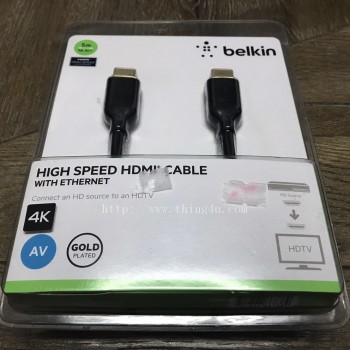 สาย HIGH SPEED HDMI CABLE WITH ETHERNET 5 เมตร