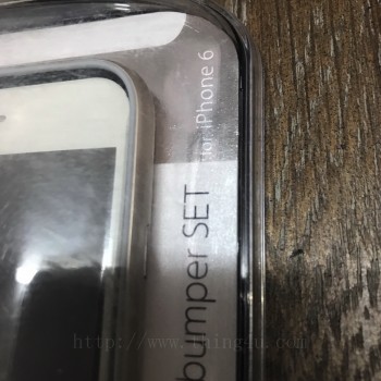 เคส pumper Iphone6 สีทอง แท้ญี่ปุ่น