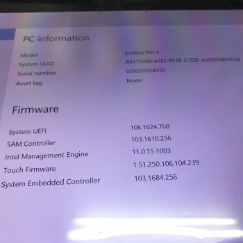 Surface Pro 4 I5 128GB