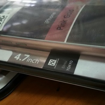  เคส pumper Iphone6 สีpink gold แท้ญี่ปุ่น