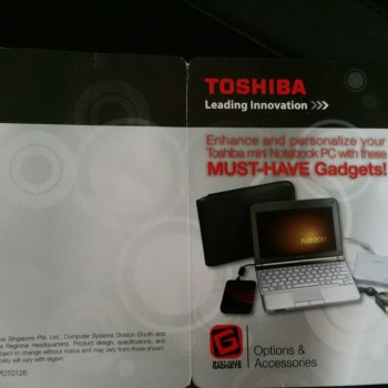 กระเป๋าโน๊ตบุ๊ต Toshiba 11นิ้ว