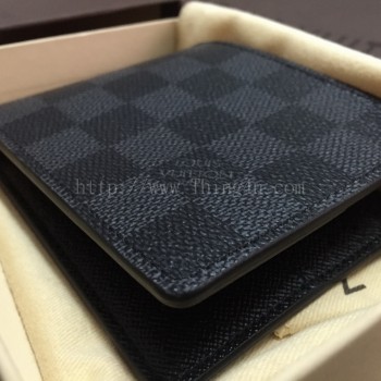กระเป๋า Louis Vuitton Slender damier graphite wallet ของแท้