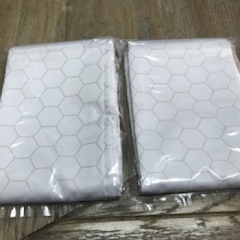 ปอกหมอน Pasaya 650 เส้นด้าย ราคาพิเศษ ลายรวงผึ้ง สีครีมขาว