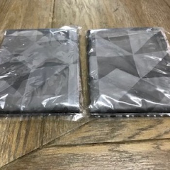 ปอกหมอน Pasaya 650 เส้นด้าย ลายจุดกราฟิก สีเทา