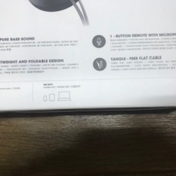 หูฟัง JBL รุ่น T450 สีดำ