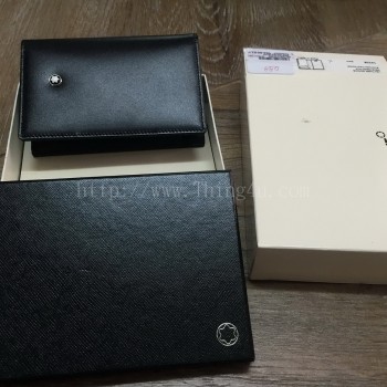 กระเป๋า Mont blanc name card ของแท้ 
