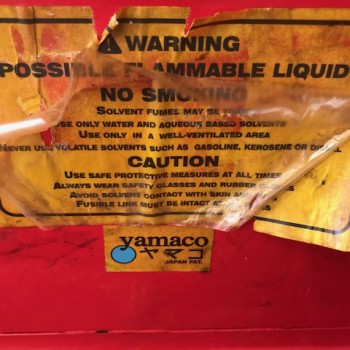 รถเข็น ล้างอะไหล่รถและเครื่องมือ Yamaco มือสอง 