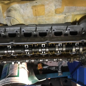 ฝาสูบ เครื่อง BMW M54 เครื่อง 2500 ซีซี 