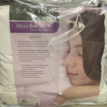 ไส้ปอกผ้านวม duvet microgel down alternatives ขนาด 70*90 นิ้ว